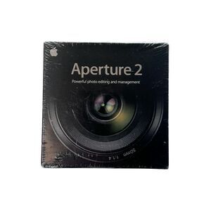 Apple Aperture 2 Photo Editing Software for Mac OS X NIB